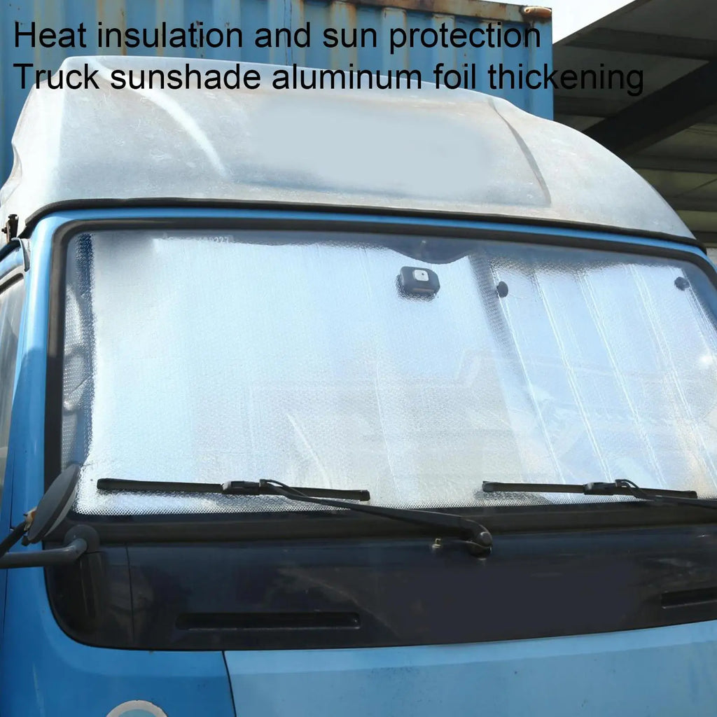 Truck Windshield Sun Shade Foldable UV Block Cover 220x80cm