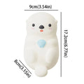 Cute Otter Night Light – USB Rechargeable Touch & Timer Lamp