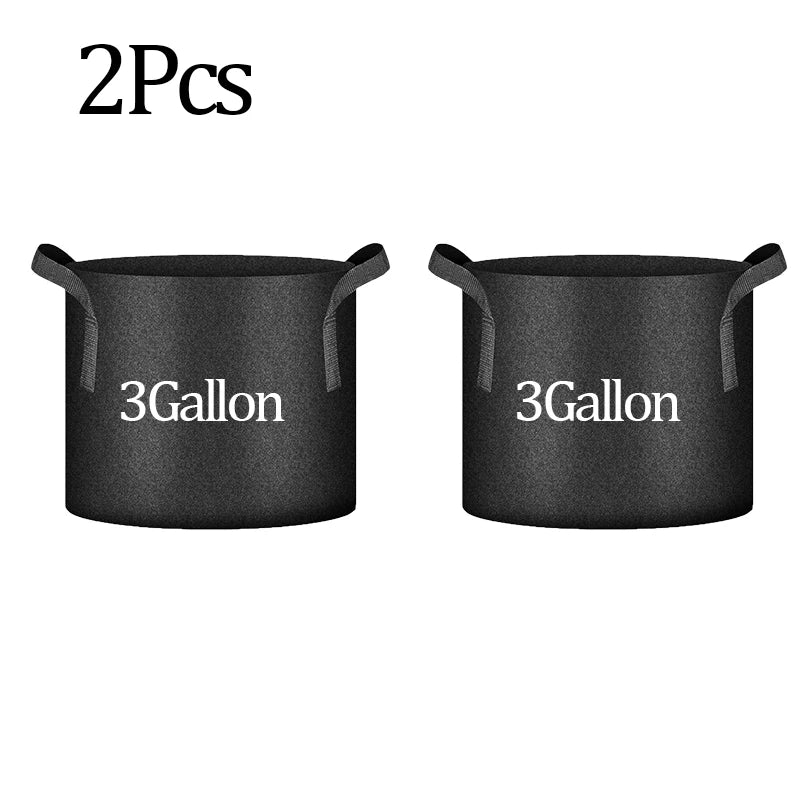 2-Pack Box-Style Tomato Planting Bags | Non-Woven Fabric