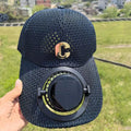 Sports Breathable Mesh Sun Protection Hat Solar Charging Outdoor