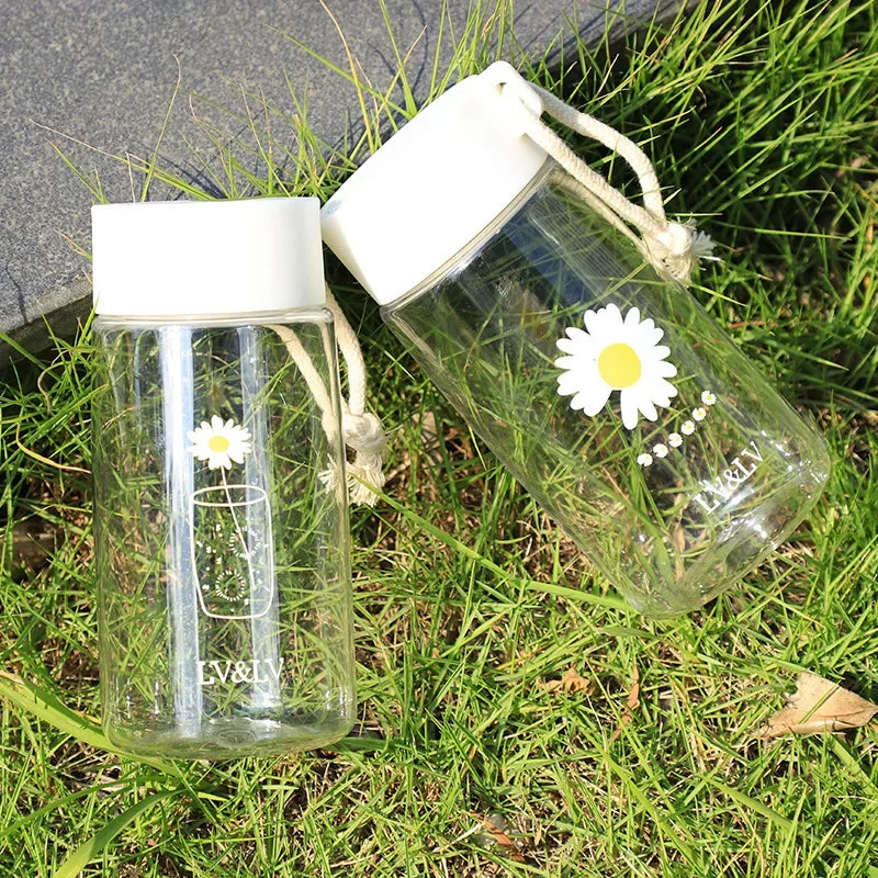 Daisy 500ml BPA-Free Reusable Leakproof Water Bottle