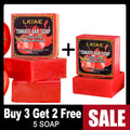 AILKE Tomato Brightening Exfoliating Soap Bar 200g