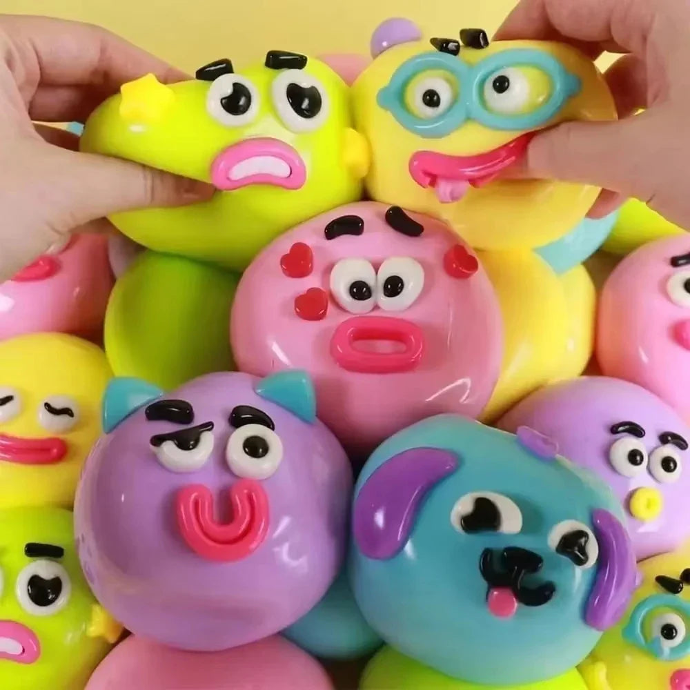 Dog Face Swap Squishy Toy | Slow Rise Squeeze Fidget