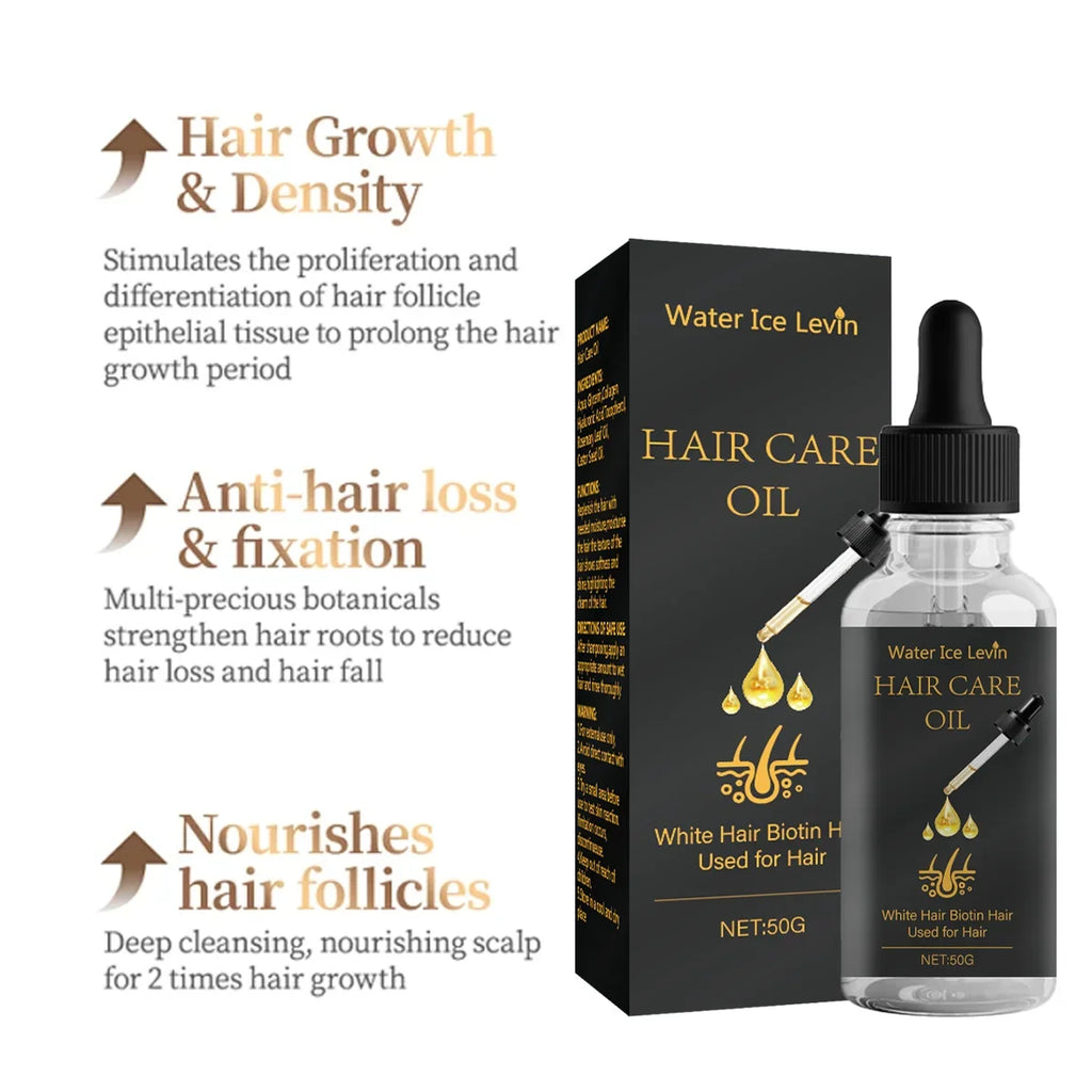 Biotin Hair Oil – Rosemary, Castor Oil & Collagen | 30ml