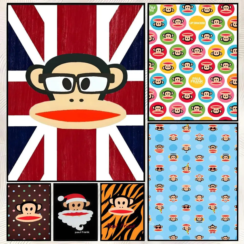 Paul Frank Self-Stick Wall Poster – HD Waterproof Wall Decor