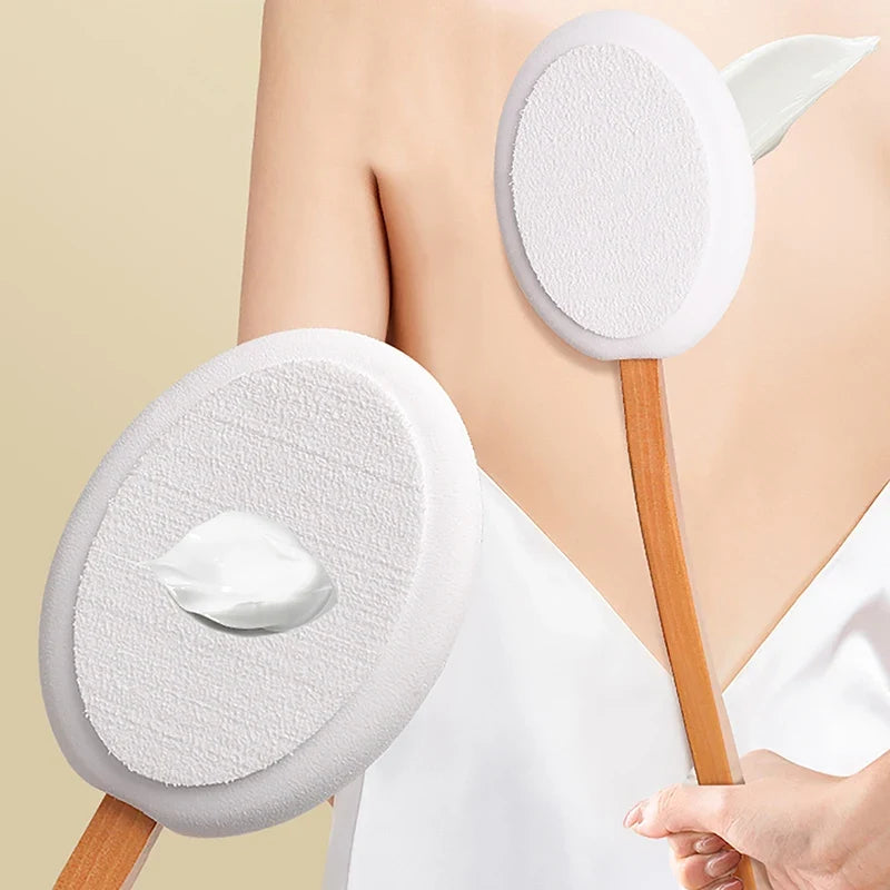 Long Handle Lotion Applicator & Body Brush – Back & Sunscreen