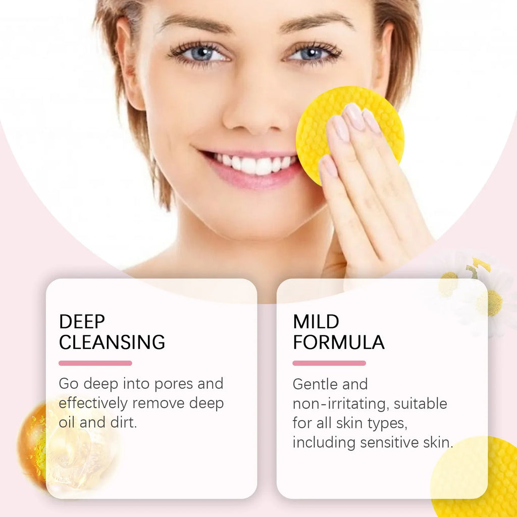 EELHOE Turmeric Kojic Acid Facial Cleansing Pads 40 Pcs