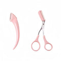 Ladies Eyebrow Trimmer Set with Comb & Scissors | Safety Tool