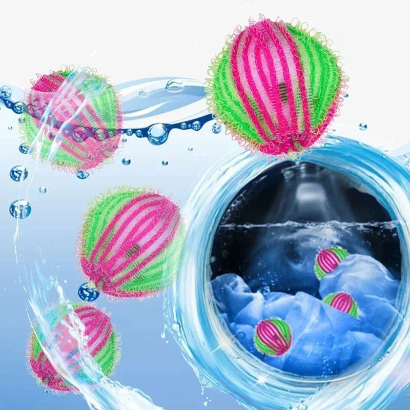 Laundry Lint & Hair Remover Balls – 6 or 12 Pack