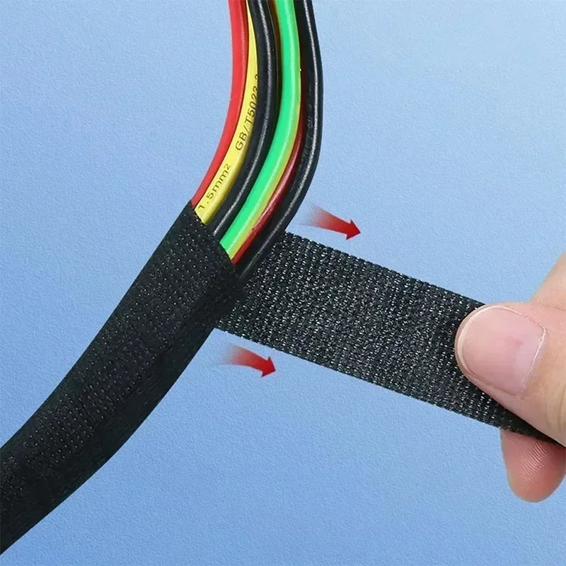 Black Automotive Flannel Cloth Tape – Heat Resistant & Waterproof
