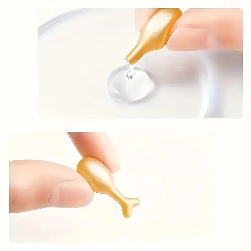 Golden Essence Capsules – Retinol, Collagen & Glycerin Serum