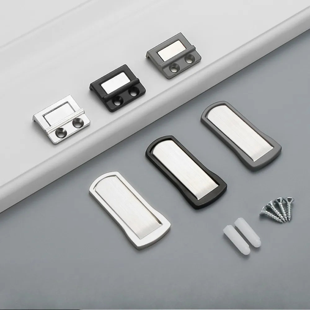 Ultra-Thin Invisible Door Catch for Narrow Frame Glass Doors