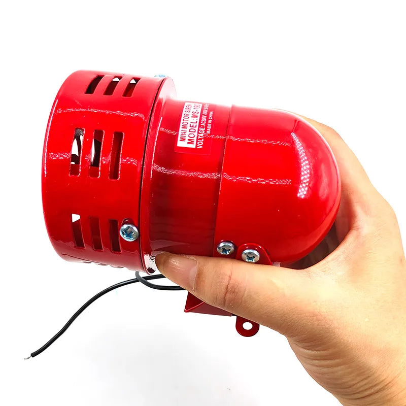 CNMAWAY MS-190 Mini Motor Siren 12V 24V 220V Car Alarm Horn