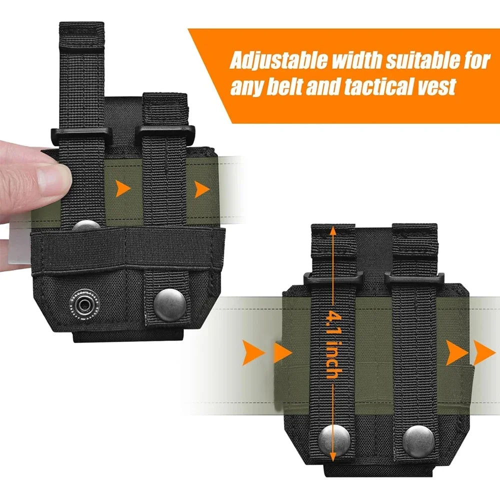 Molle Handcuff Pouch Shackles Holder Case Quick Draw Universal