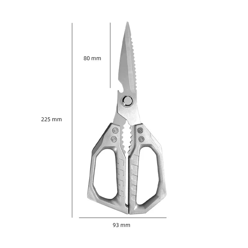 Stainless Steel Kitchen Scissors – Multi-Tool Chicken Shears