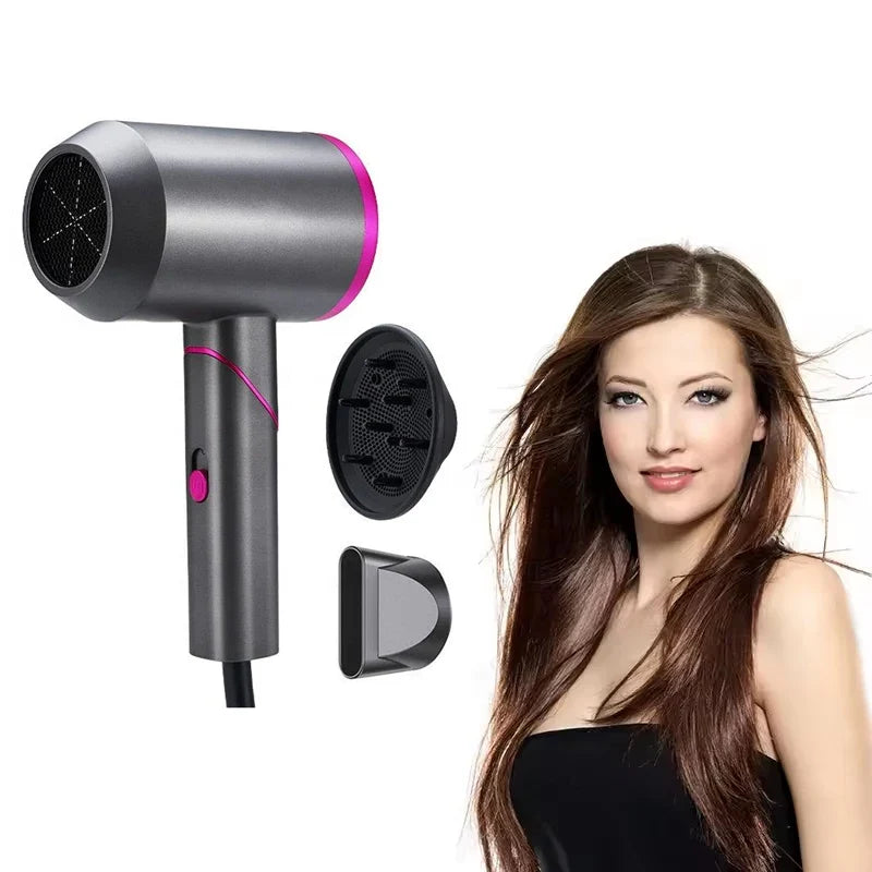 Foldable Ionic Hair Dryer 1200W | 3 Speed, Dual Voltage