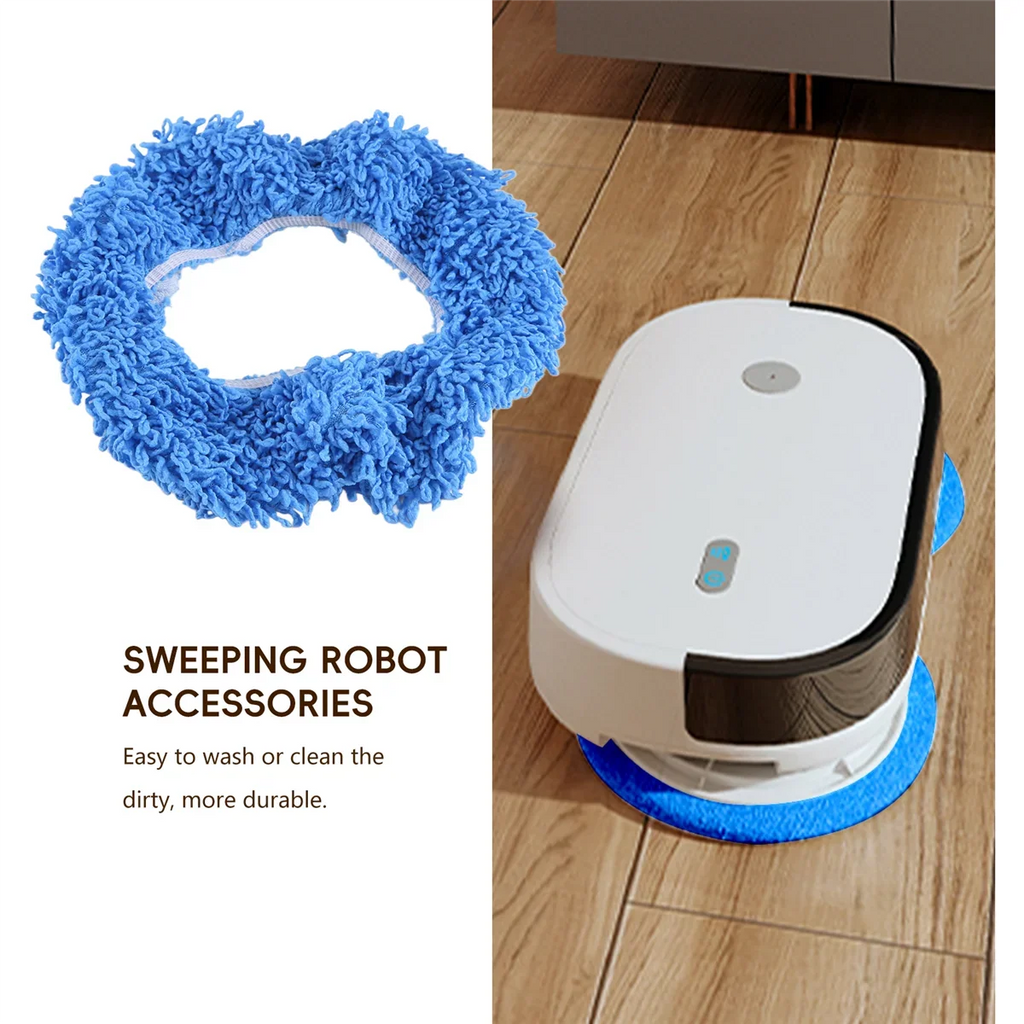 Washable Microfiber Mop Replacement Pads – Dry & Wet Cleaning