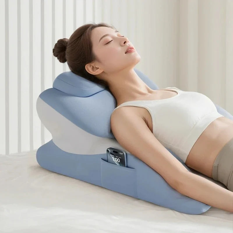 Multifunctional Memory Foam Body Pillow – Sleep, Read & Game