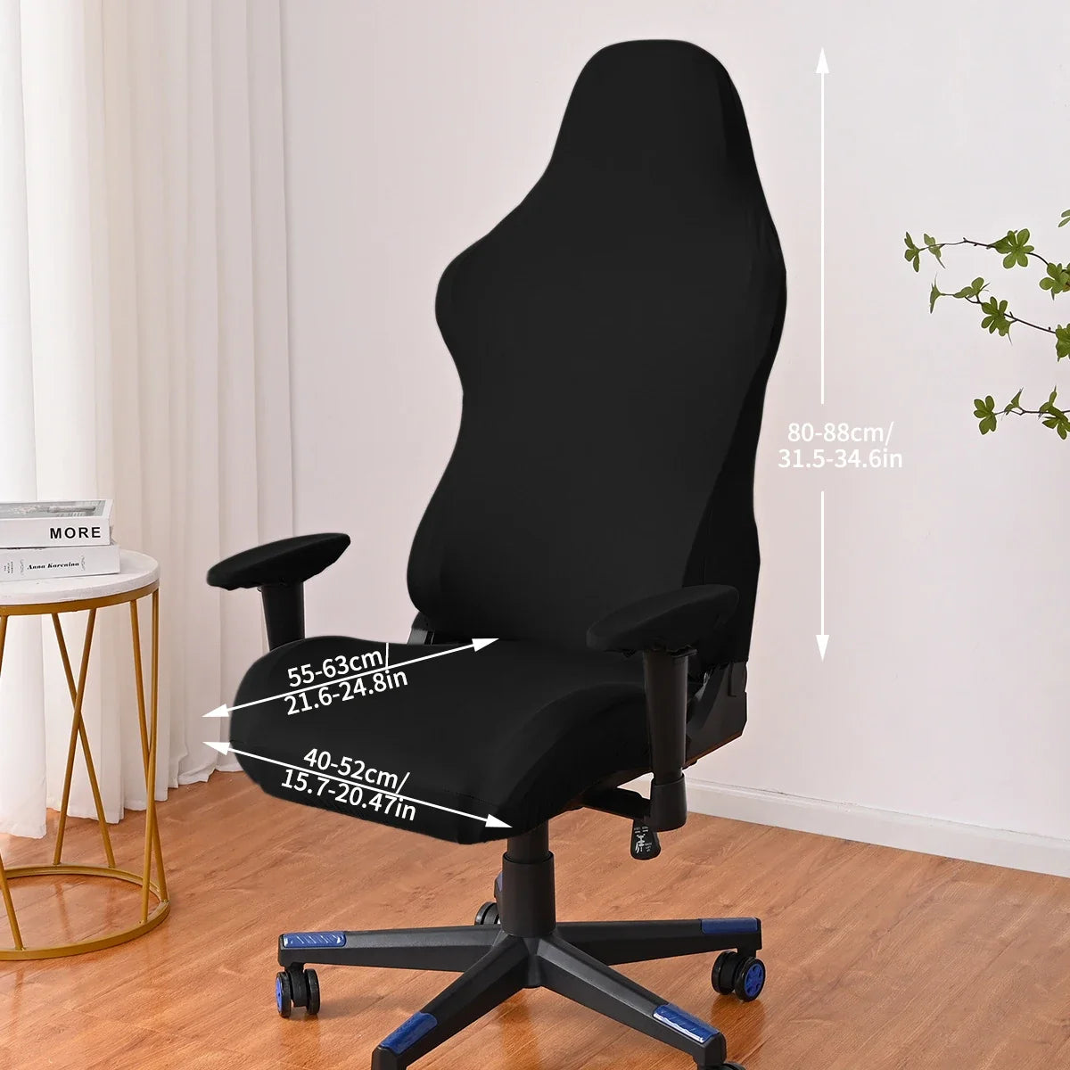 Gaming Chair Cover Set 4pc – Seat, Back & Armrest Covers