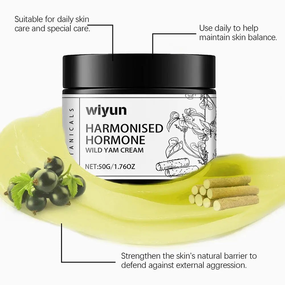 Wild Yam Cream – Botanical Firming & Moisturizing Face Cream