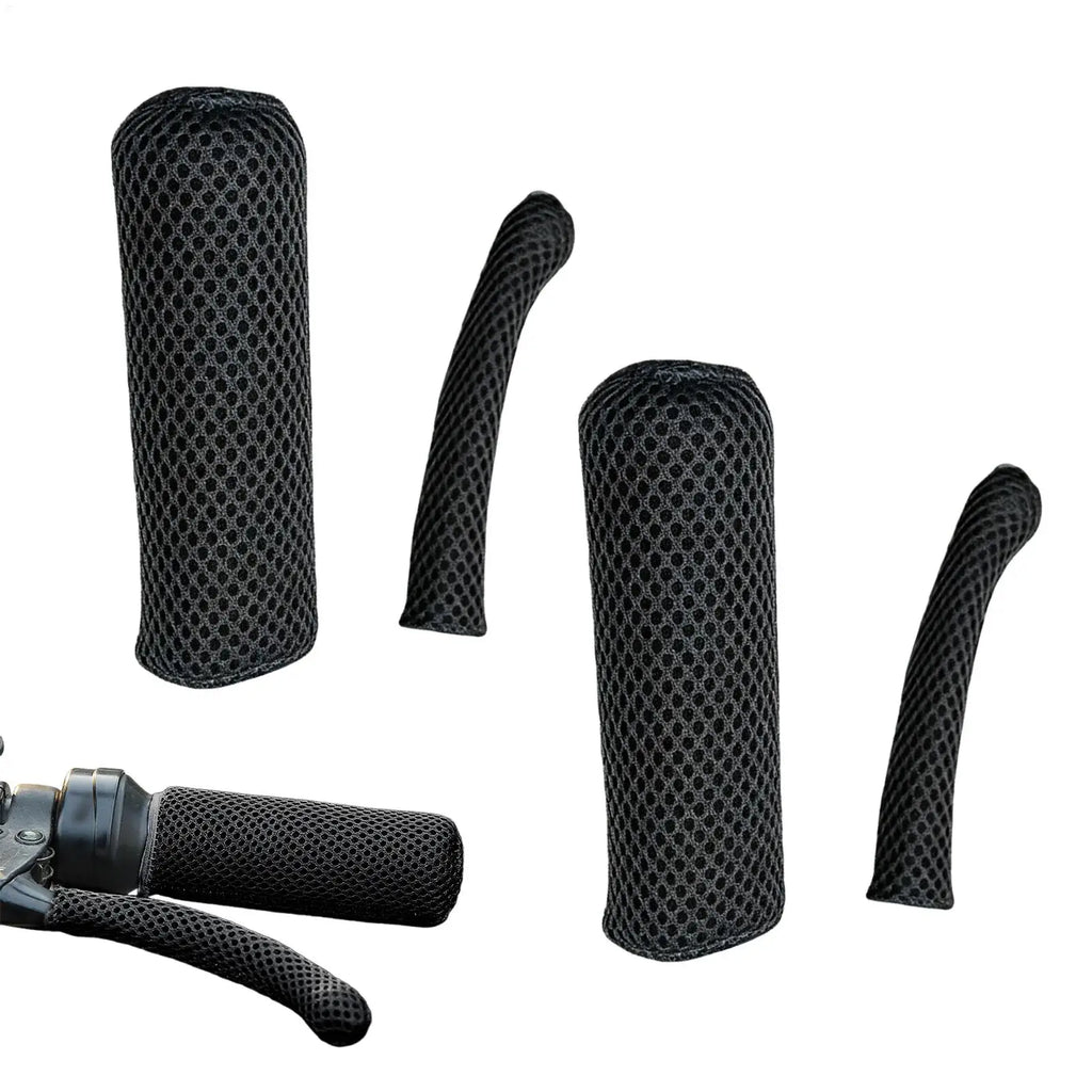Ice Silk Motorcycle Handle Grip Cover – Non-Slip Breathable Sleeve