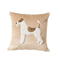 Rabbit Pattern Cushion Cover 45x45cm – Soft Cotton Pillowcase
