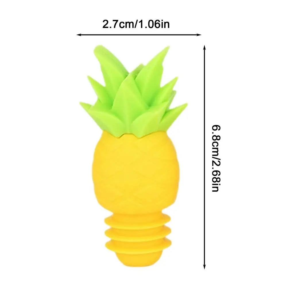 Wine Stopper Reusable Pineapple Shape Beverage Preservation Funny