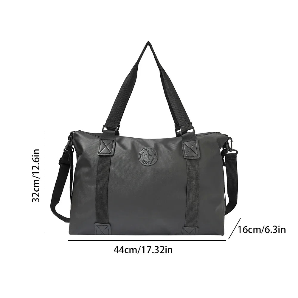 Waterproof Oxford Travel Duffel Bag Large Capacity Wet Dry Gym