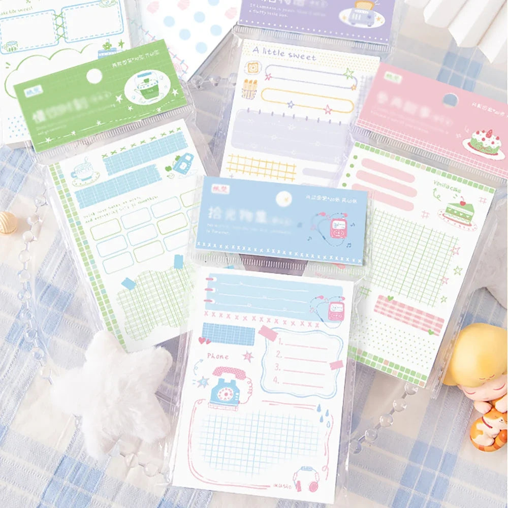 Memo Book Three Liang Sweet Event Series Non Stick Handbook Material