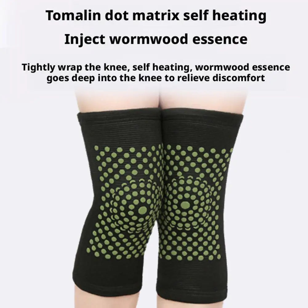 Self-Heating Tourmaline Knee Brace Sleeves – Far Infrared Warm