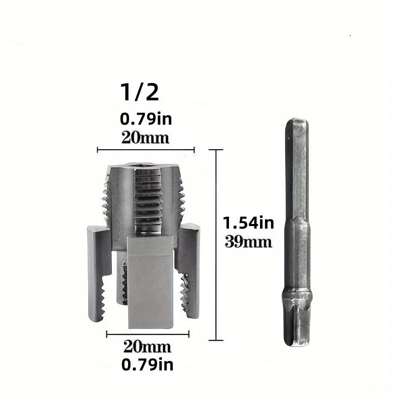 Zimir 1/2" & 3/4" PPR Pipe Tap – Alloy Steel, Anti-Corrosion