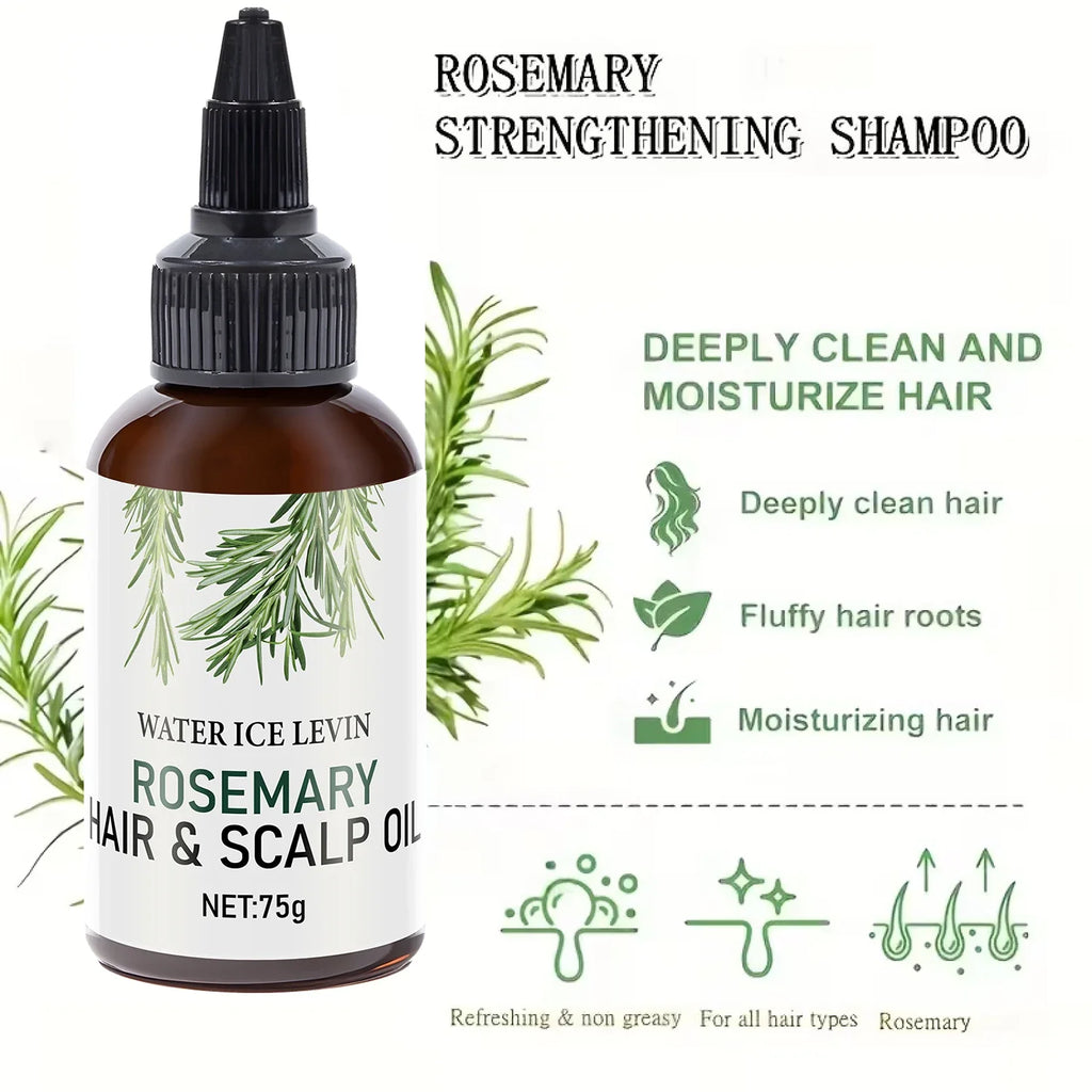 Hair & Scalp Oil with Biotin, Keratin & Rosemary – All Hair Types