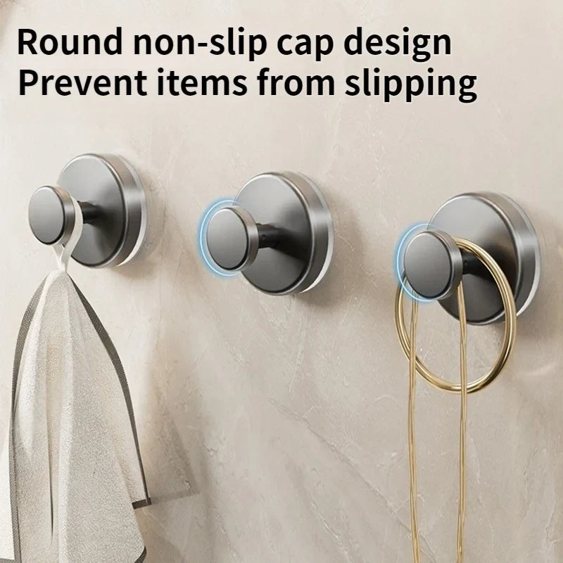 No-Drill Suction Cup Hook | Kitchen, Bathroom & Door Storage