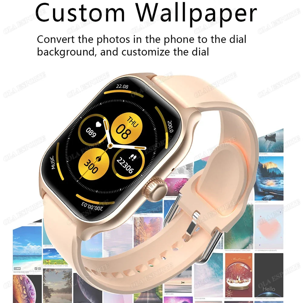 2026 Smart Watch Android IOS Phone Screen Bluetooth Answer Call