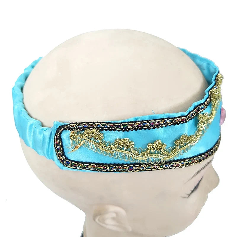 Girls Arabian Princess Crystal Headband – Cosplay Party Accessory