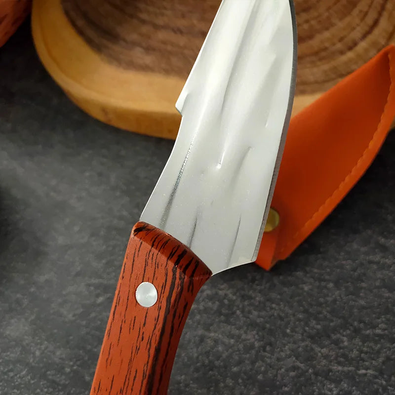 InLeung Forged Stainless Steel Boning & Cleaver Kitchen Knife