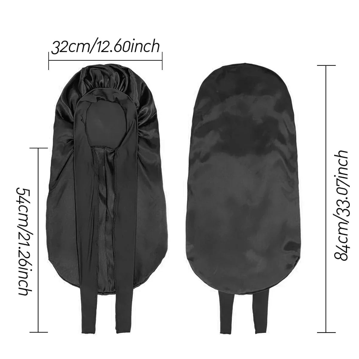 Extra Large Satin Bonnet for Natural & Curly Hair | Sleep Cap