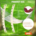 Wooden Hammock Spreader Bars 2-Pack | 10-Hole 40cm Crossbars