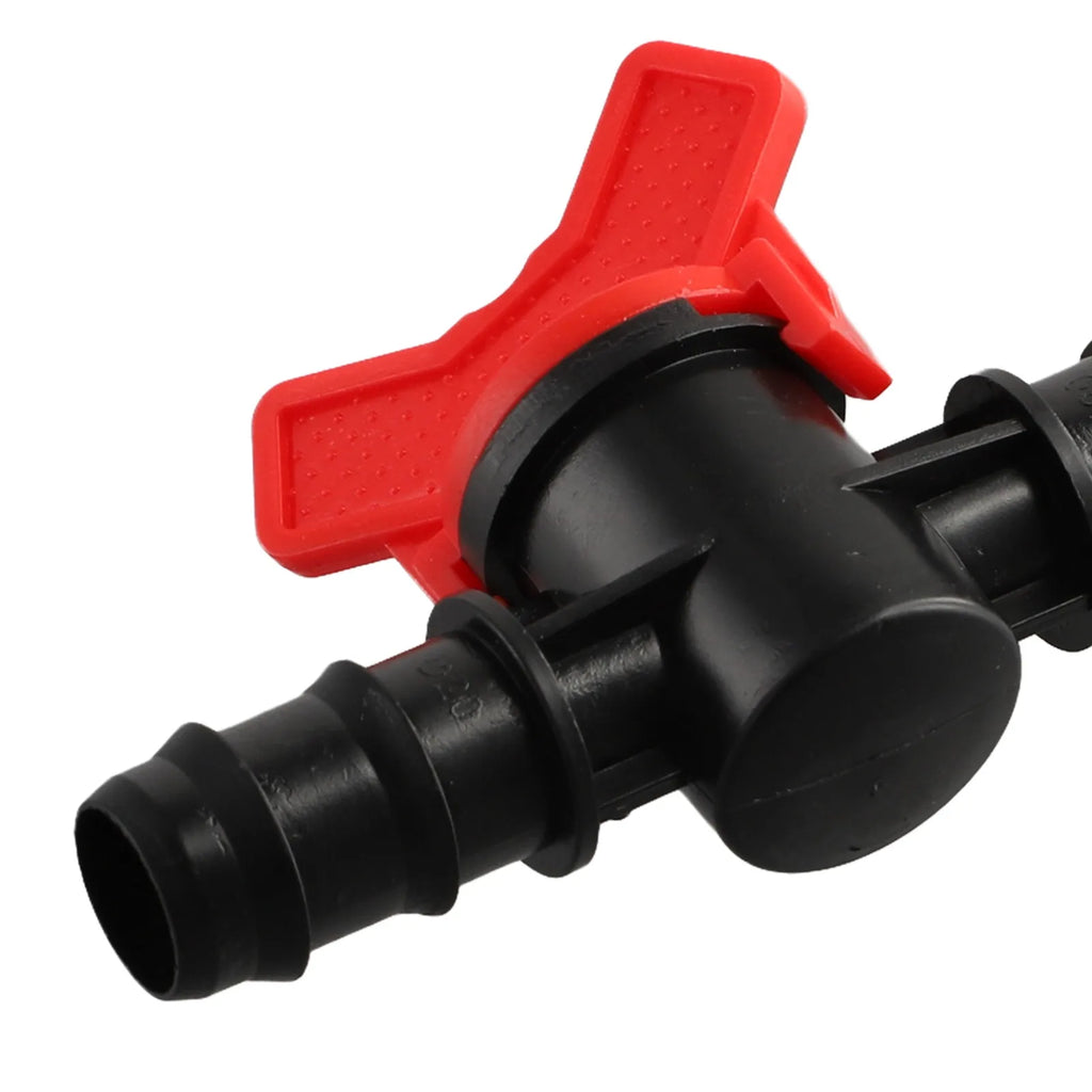 Shut-off Valve Ball Connector PE Pipe PN4 Drip Hose 16 20 Irrigation