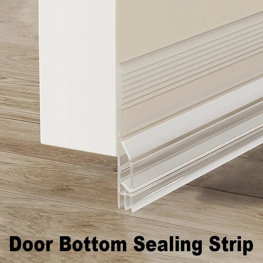 Door Draft Stopper Self-adhesive Soundproof Draught Excluder Insect