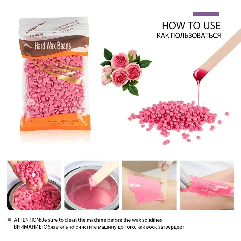 Hard Wax Beans Hair Removal Body Heater Waxing
