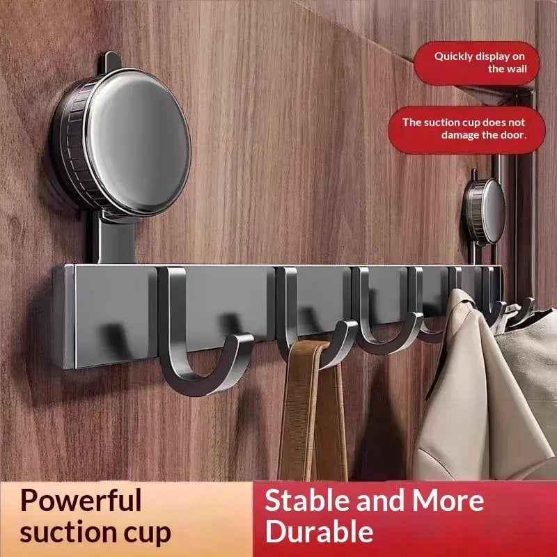 No-Drill Suction Cup Coat Hook | Multi-Purpose Wall Hanger