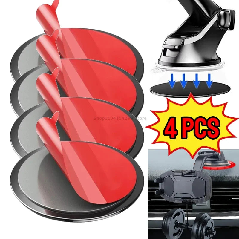 Car Adhesive Disc Pad Base for GPS, Phone & Dash Cam Mounts