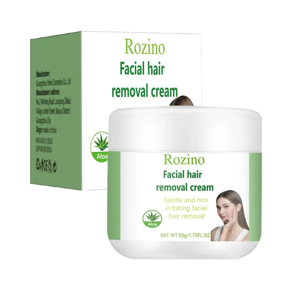 Facial Hair Removal Cream – Gentle, Painless Upper Lip & Chin