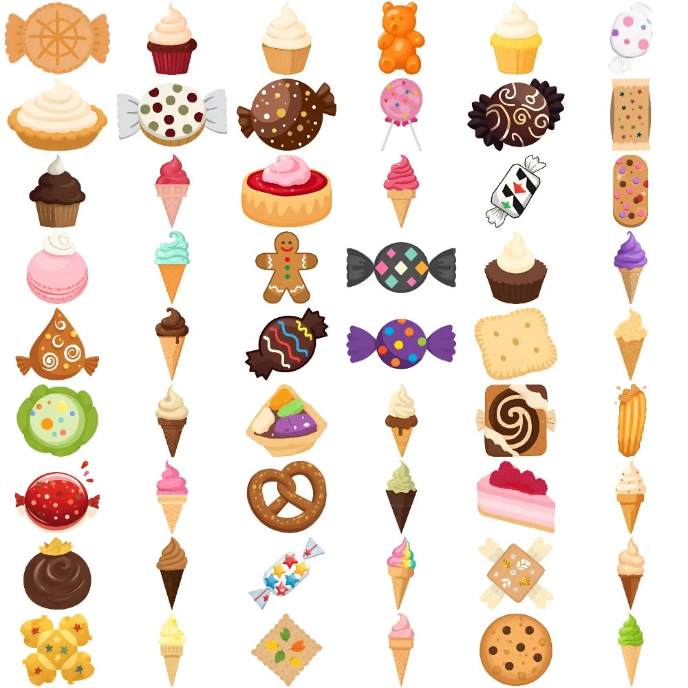 54-Piece Waterproof Temporary Tattoo Stickers – Fun Body Art