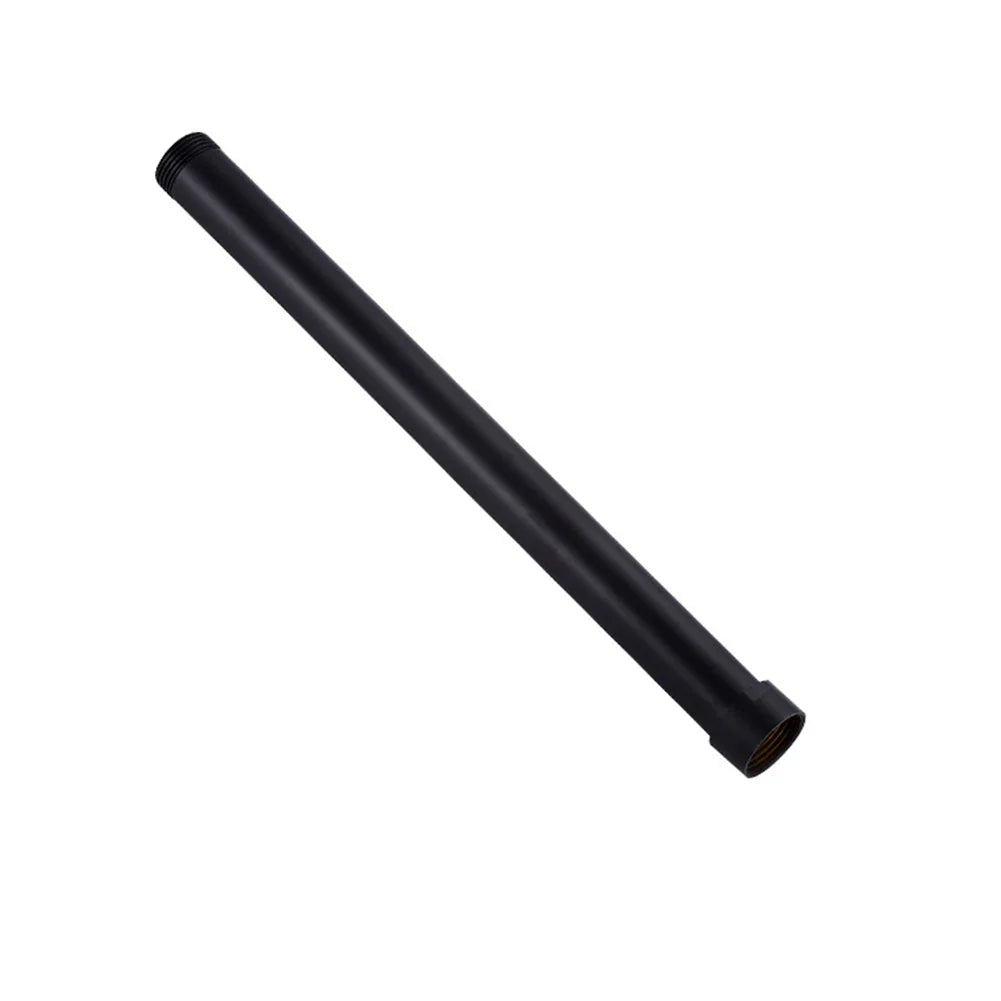 Round Shower Extension Rod Bracket Extender Tube Extra Extend
