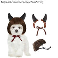 Devil Horn Pet Headband – Halloween Costume for Dogs & Cats