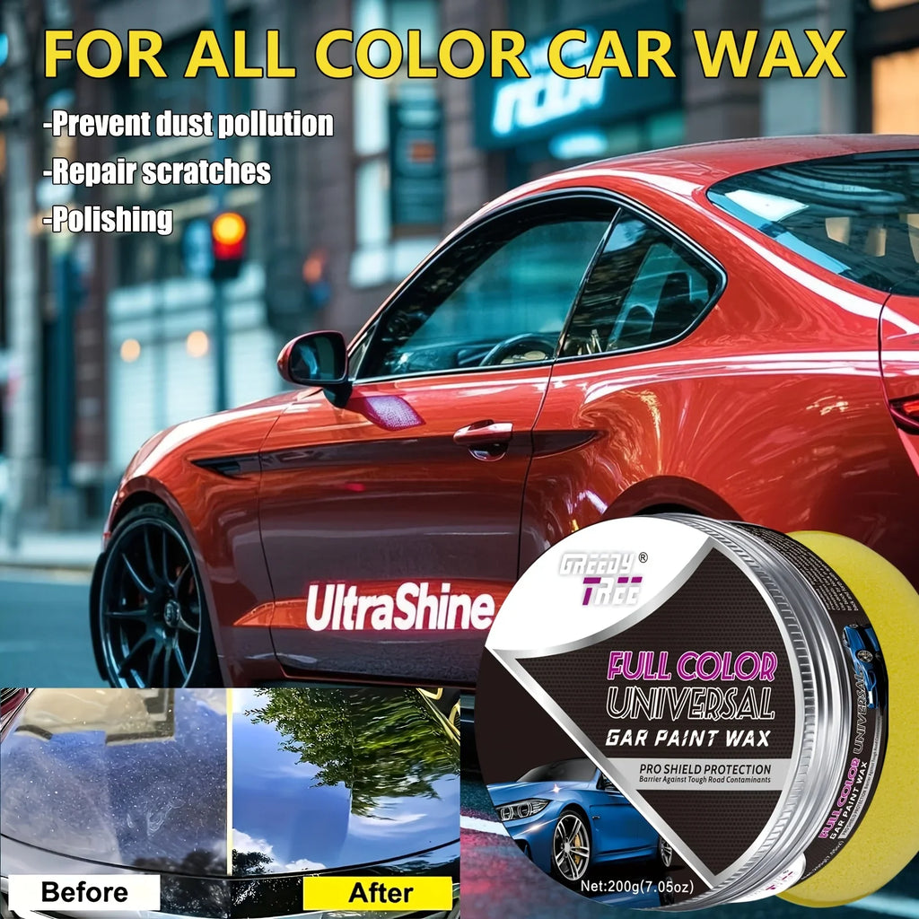 Universal Car Polish & Wax Kit – Anti-Scratch Shine Protection
