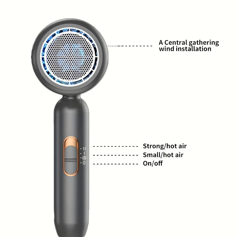 High-Speed Negative Ion Hair Dryer | Quiet & Smart Temp Control