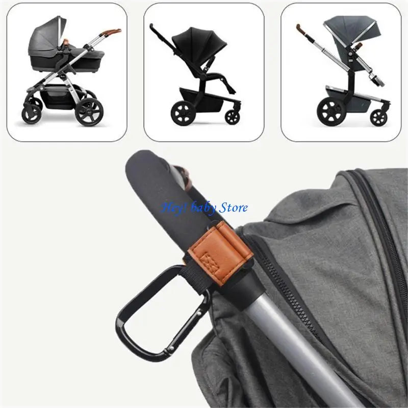 Adjustable Anti-Skid Stroller Hooks | Pram Bag Hangers